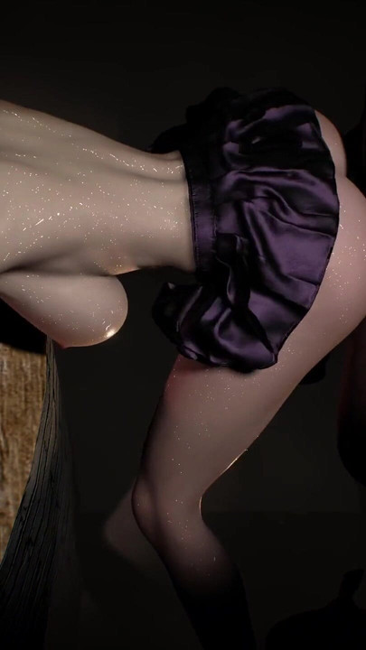 Гола мацка танцува с огромните си цици и дупе | Клип 1