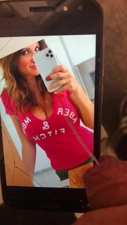 Jizz on Valentina Liguori