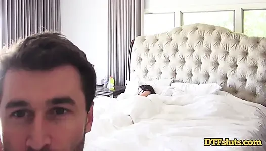 Dtfsluts - bliss dolce en lezzetli sürprizle uyanıyor - James Deen'in büyük sabah odunu