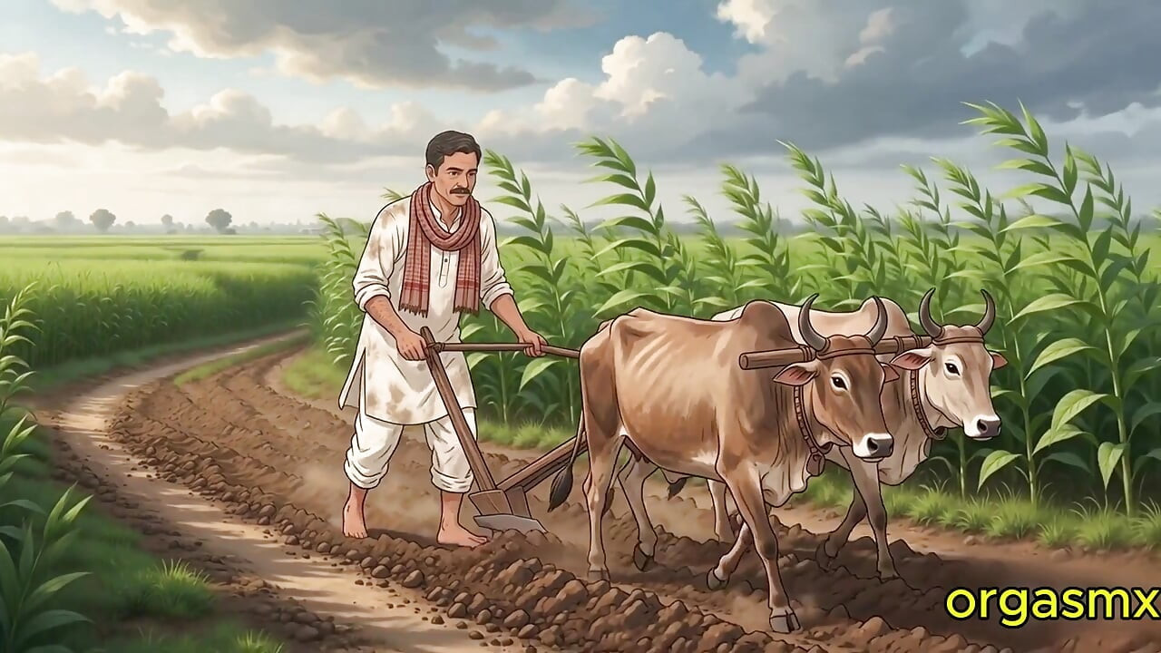 Indiana asiática Bhabi Ka Khet - milf ao ar livre