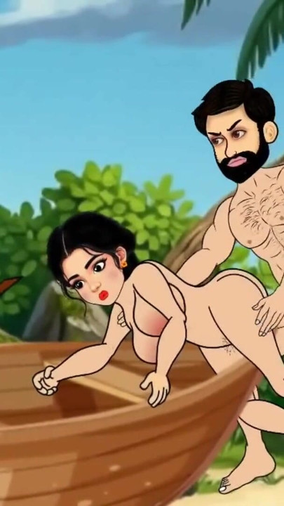 夫婦はボートに座って海に行き、そこで夫が大きなペニスで妻とセックスした、あの...クリップ1