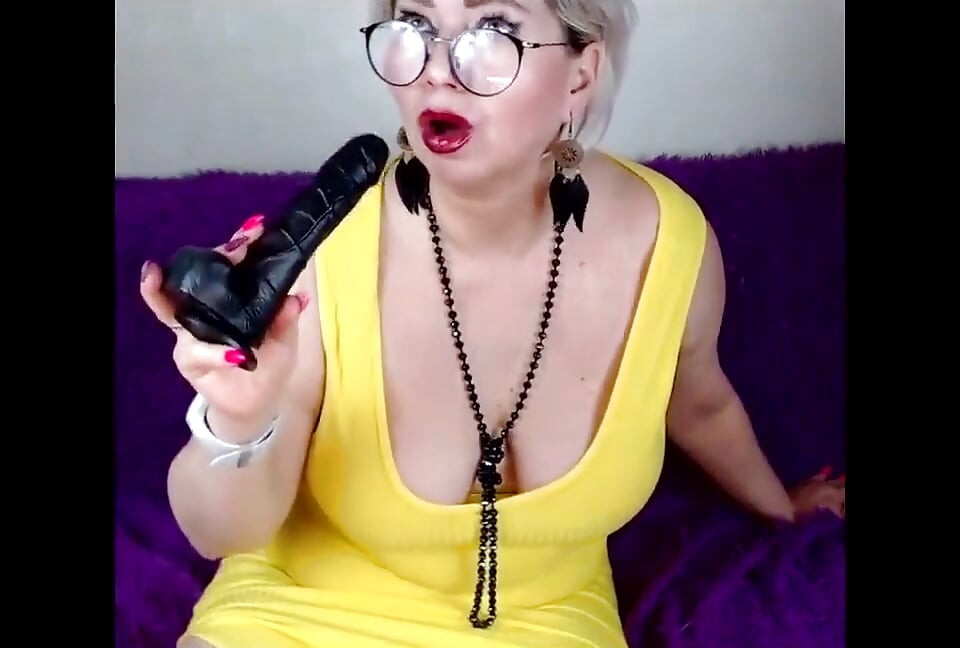 Mature Wife for Sale-13! (aimee Hot MILF, Aka Aimeeparadise) Lascivious Webcam Huntress in a Yellow Dress!