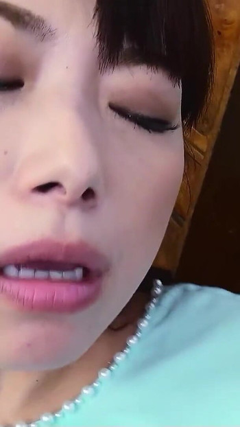 Must-see moment from "Small Japanese Mature Step-Mom seduce Boy to Old Young Creampie Sex in Full Uncensored JAV Porn"