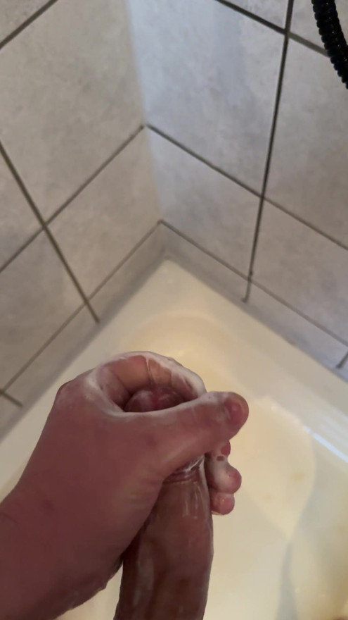 Big cock shower