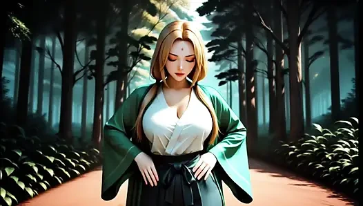 Tsunade jiraiya seks liar di hutan dan onsen sepong kontol besar ninja pirang tsunade mengisap kontol keras anal onsen air ca