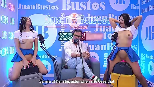 İtaatkar ve baskın mı? En sürtük üvey kız kardeşler Camila ve Andrea fışkırtana kadar sikiş makinesinin tadını çıkarıyor!