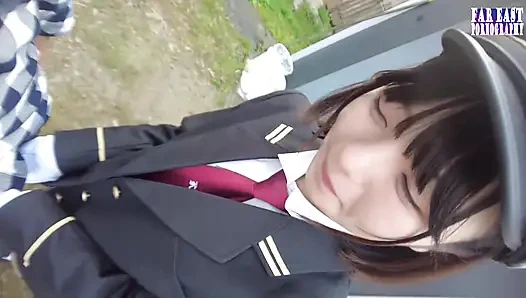 Rail-tease Rendezvous with a Short-cut Cutie Savoring Every Warm Drop Part.2