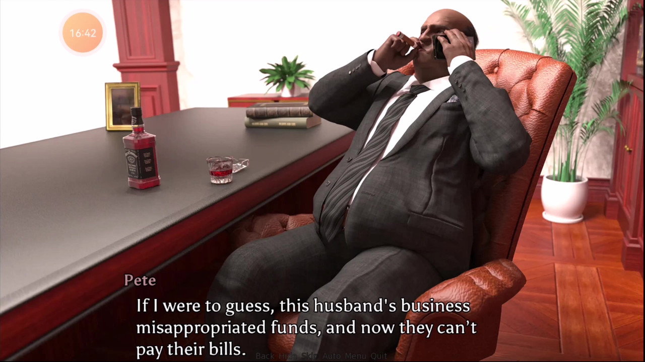 完美的婚姻 #7 - hank 抓住了 anne 的屁股