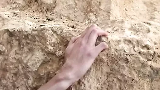 Nice outdoor pussy pounding for this perky tit blonde milf with a shaved...