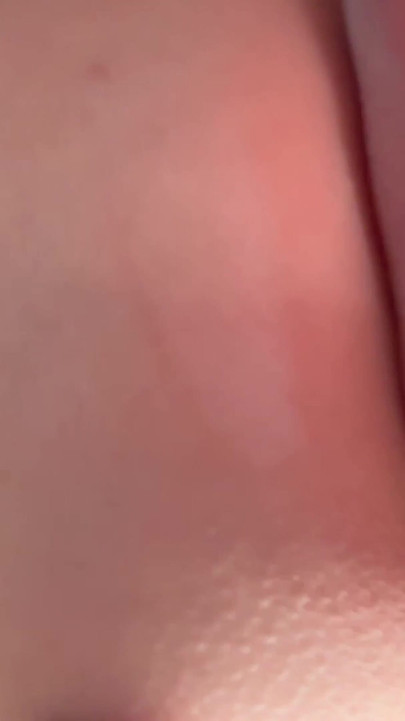 Emotional moment from "A man fingering his wife's ass, bringing her to orgasm. Ass hole close up."