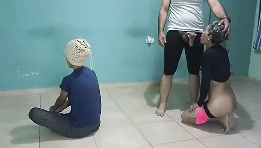 I love fucking you, stepsister. Your moans make my cock so hard.