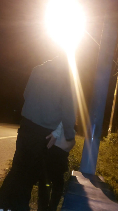 I showed my ass to a stranger at the bus stop! see his reaction! | Clip 2