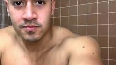 Cute Colombian Beefy Guy Flexing and Showing off