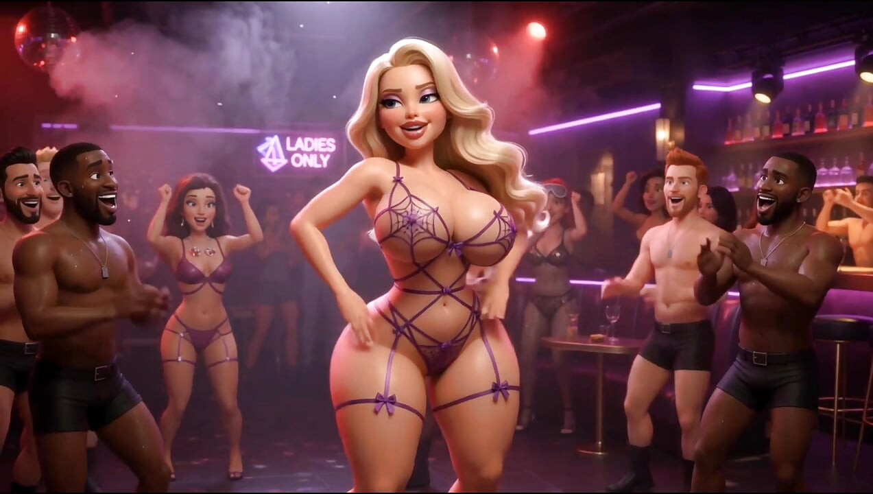 S2E7 No One is Innocent - Cheating Hotwife Gets Surrounded and Squeezed by Multiple Men at the Private Women's Club
