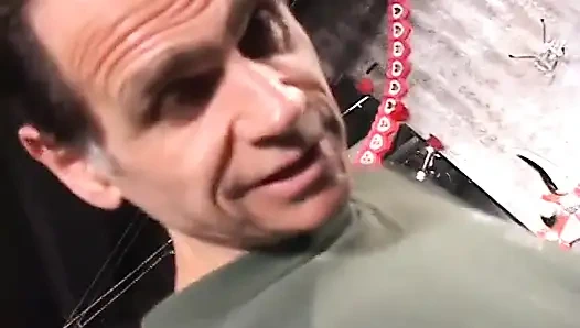 Behind the scenes footage of porn stars in action