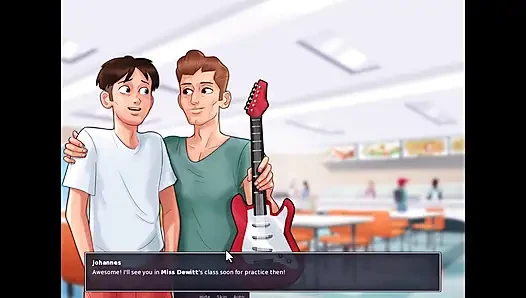 Summertime saga - got a boner everytime i saw boobs