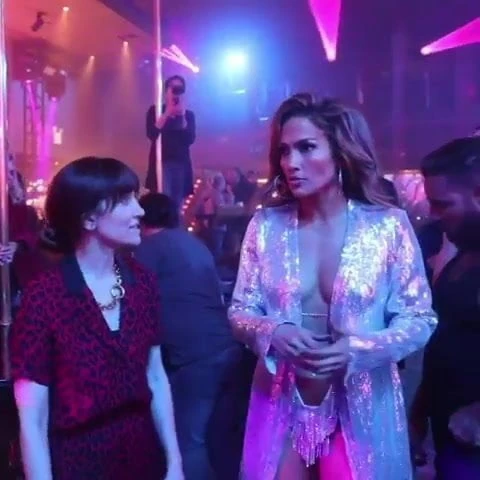 Jennifer Lopez en el set de &#39;Hustlers&#39;