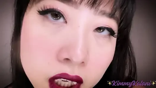 Vampir hot melahapmu dengan jilat telinga dan jilat lensa -asmr