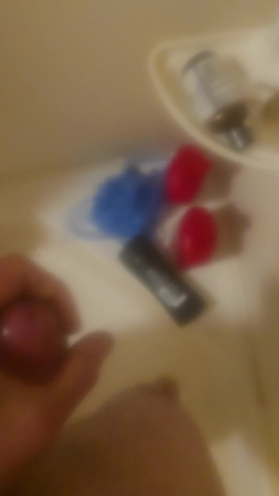 Jerkin my cock and cumshot