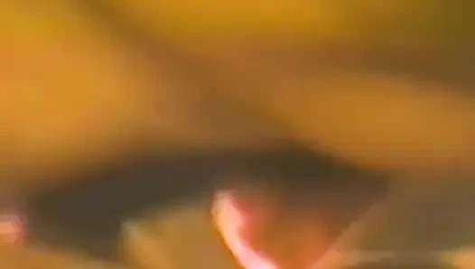 An Amateur Couple Shoot a Creampie Scene