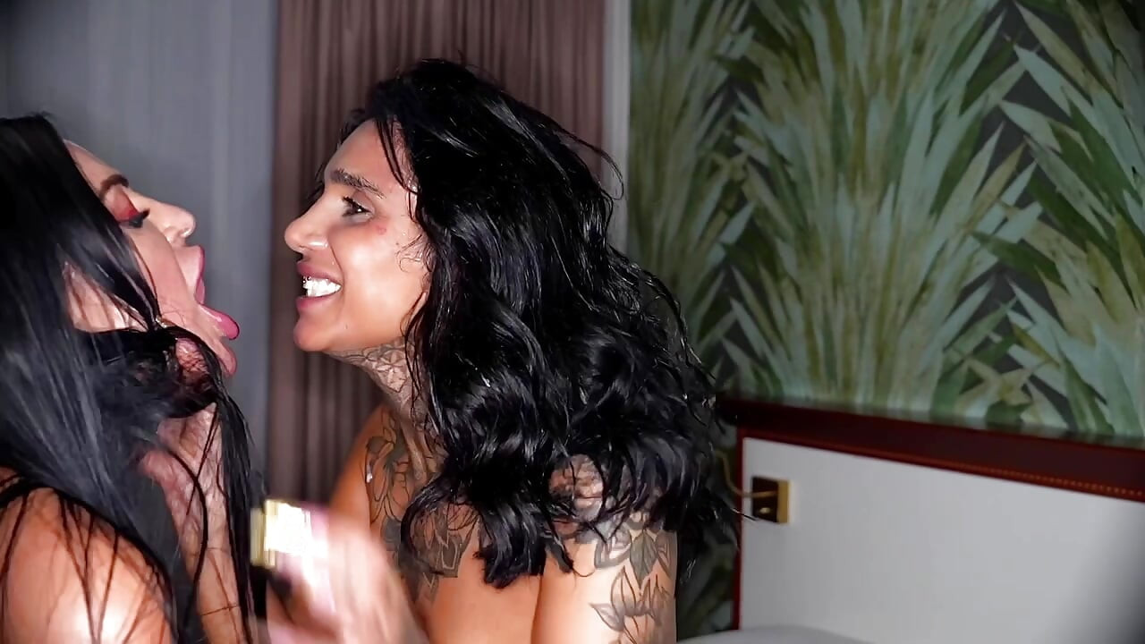 Two Crazy MILFs Share One Massive BBC