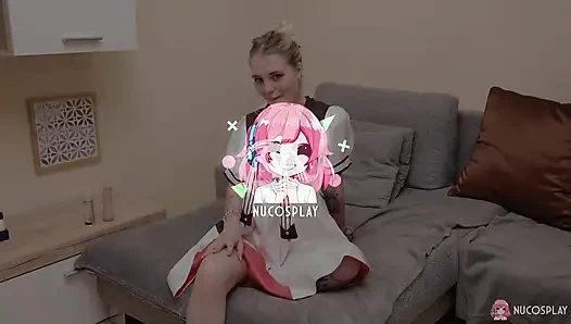 Angelina bong yine azgın ve sahte yarakla eğleniyor