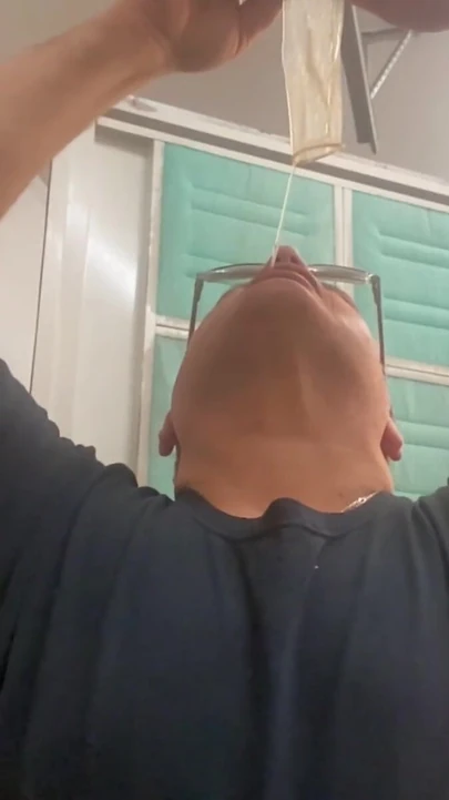 Spectacular moment from "Filled Condom"