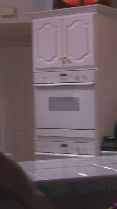 Lucky mature guy fucks a young brunette in the kitchen | Clip 2