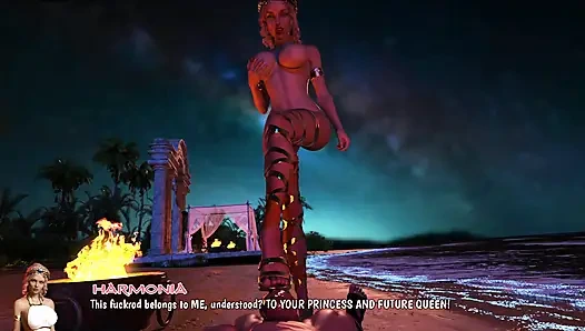 Conan and Princess Harmonia Full Sex Scene Barbarian Conquest Game