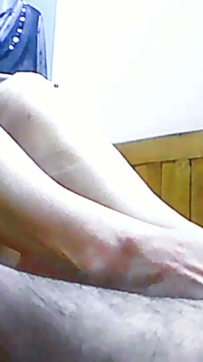 Interracial Massage By White Slut Wife On Webcam | Clip 1