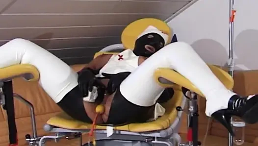 BDSM addicted German slut tied up and fucked in the ass