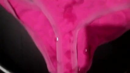 Cumming On Ex's Pink Panties