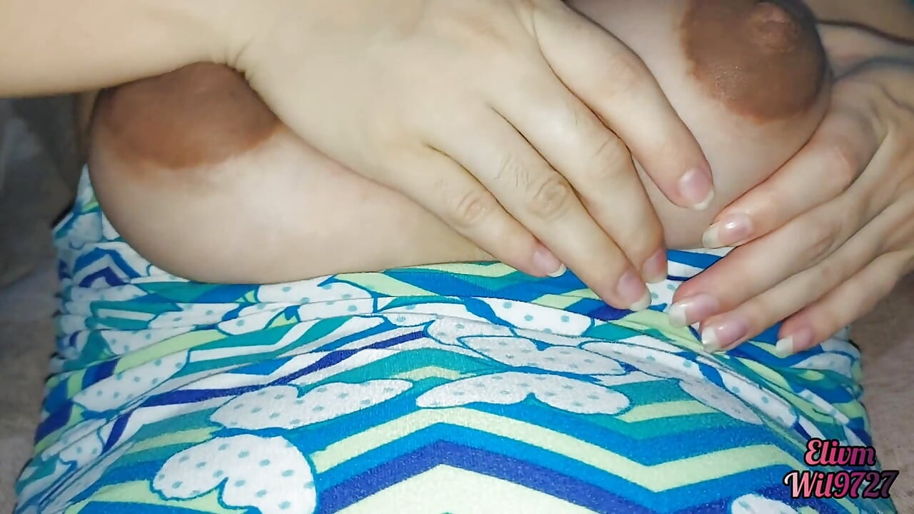 Desi My Stepmom Lets Me Touch Her Big Pregnant Boobs
