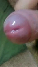 Watch me cum close up