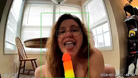 BBW MILF Erwischt Beim Ficken Auf Nannycam - Versaute Katie