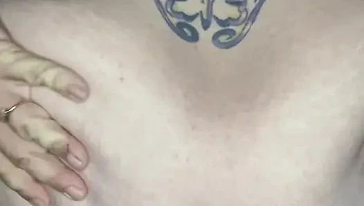 Pounding Miss Pinky open view of my thrust machine