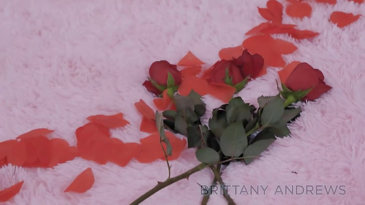 Brittany a Teaches How to Fuck Her Twat for Valentines Day!