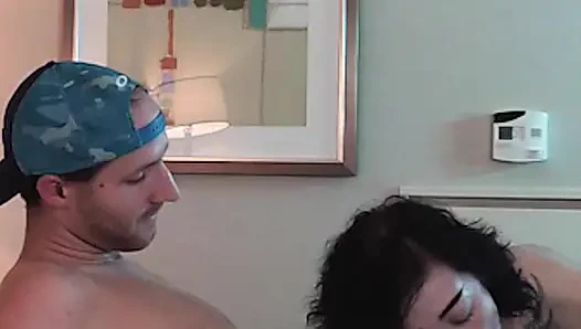 Super Sexy Petite Tatted Teen Sucking Cock - Compilation 2