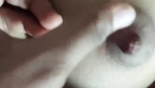 Schönes desi-mädchen schlafzimmerszene