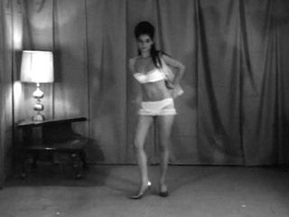 Dança de striptease vintage dos anos 60