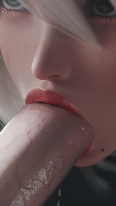 2b Nier Automata Blowjob & Town Cowgirl Fuck - Creamy Pussy & Creampie Ending 3D Animation