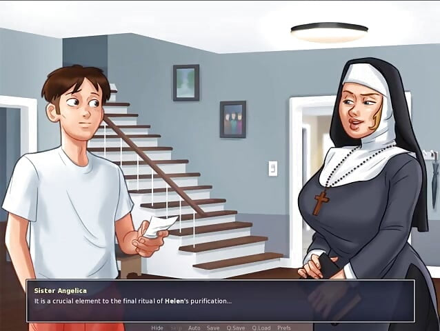 Summertime Saga 169. rész - BDSM dögös apácával, MissKitty2K