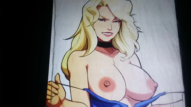 Black Canary Cum Tribute