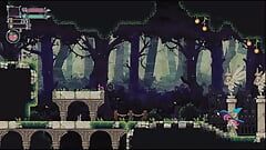 Ведьма-флип, pixel хентай игра эпизод 4 гэнгбэнг в лесу с гоблином!