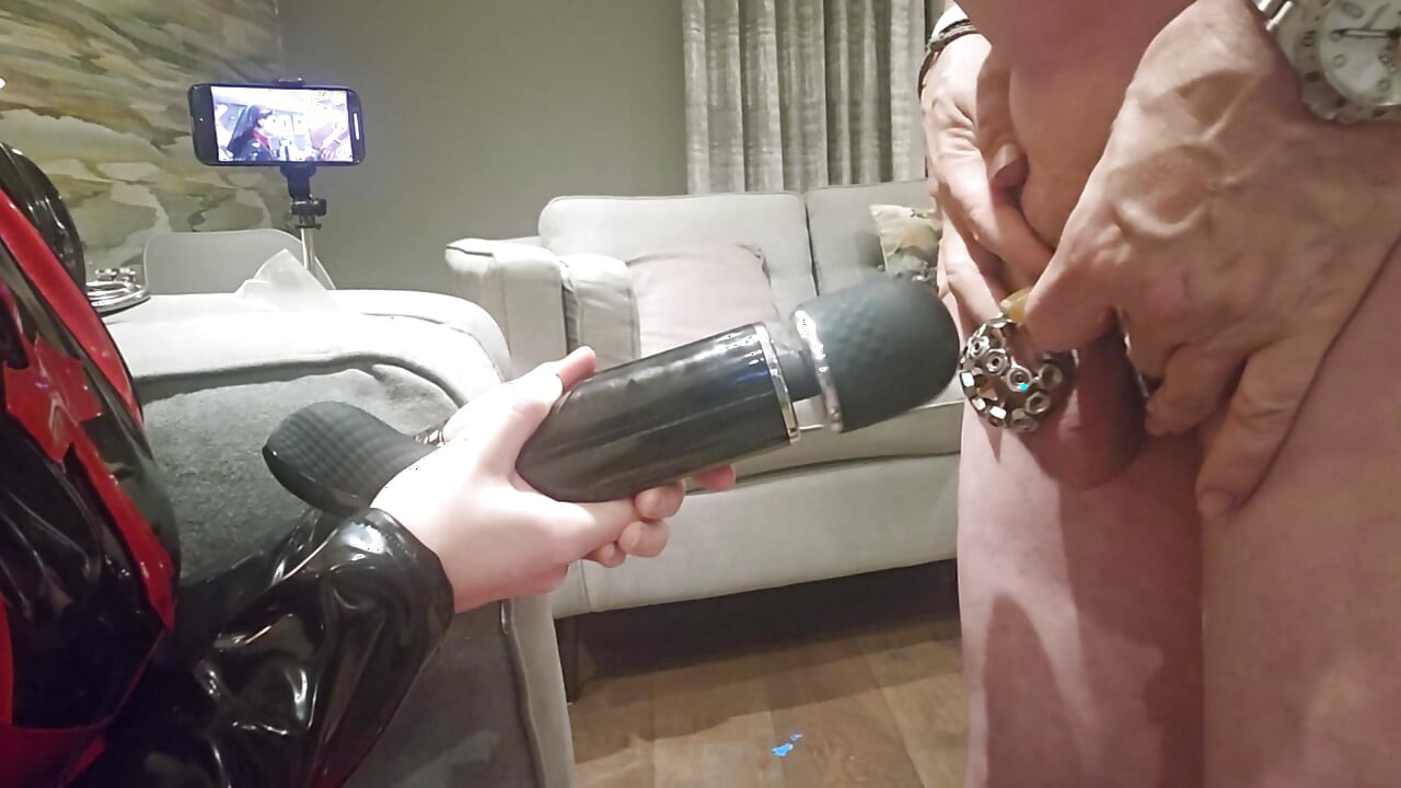 Step-sister Ruby's Chastity Exam Bolt Torment & Wand Overload