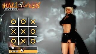 Halloween nóng bí đỏ tic tac toe bởi misskitty2k gameplay