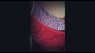 Horny Desi Wife Does Striptease with Clear Audio