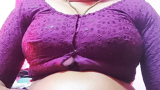 Village girl in saree, doing wonderful sex with affair person