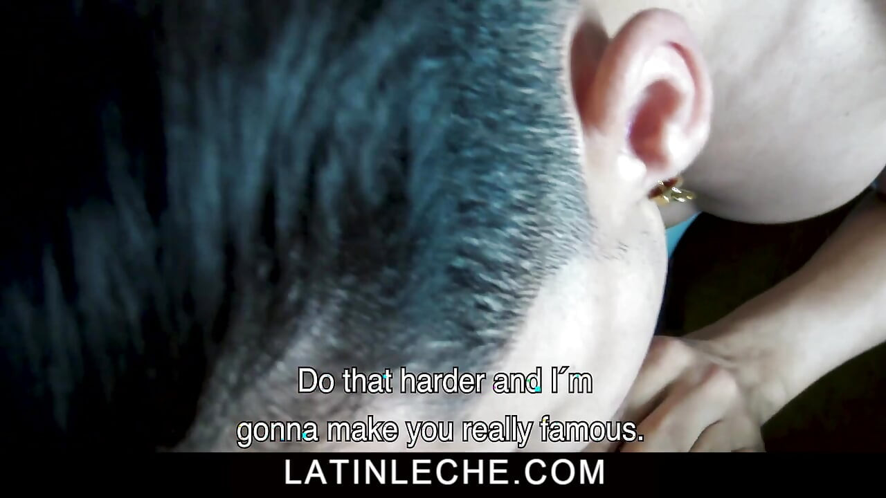 Hermostunut latinalaisamerikkalainen amatööri gay-pornocasting
