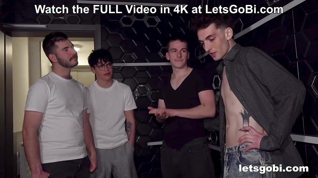 Starzy striptizerki uświadomili nam, że jesteśmy Bi! Seks grupowy w LetsgoBi